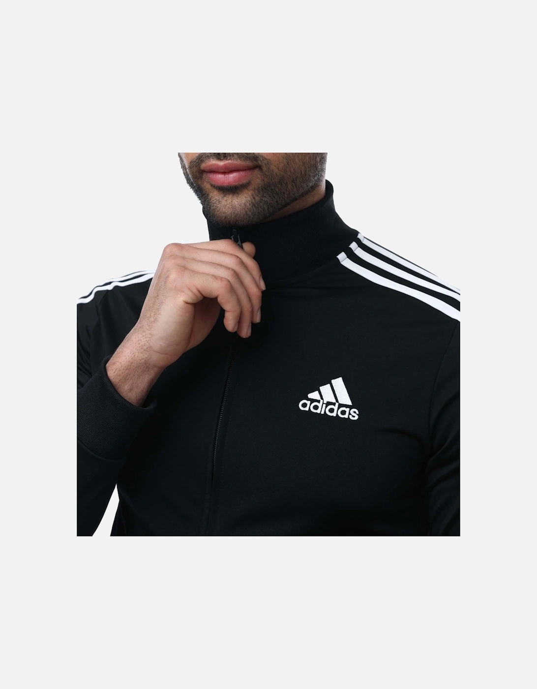 Mens Basic 3 Stripe Tricot Tracksuit