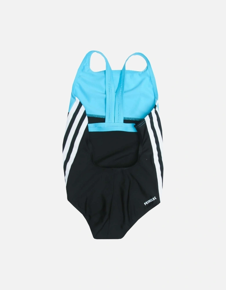 Infant Girls Colourblock 3-Stripes Swimsuit