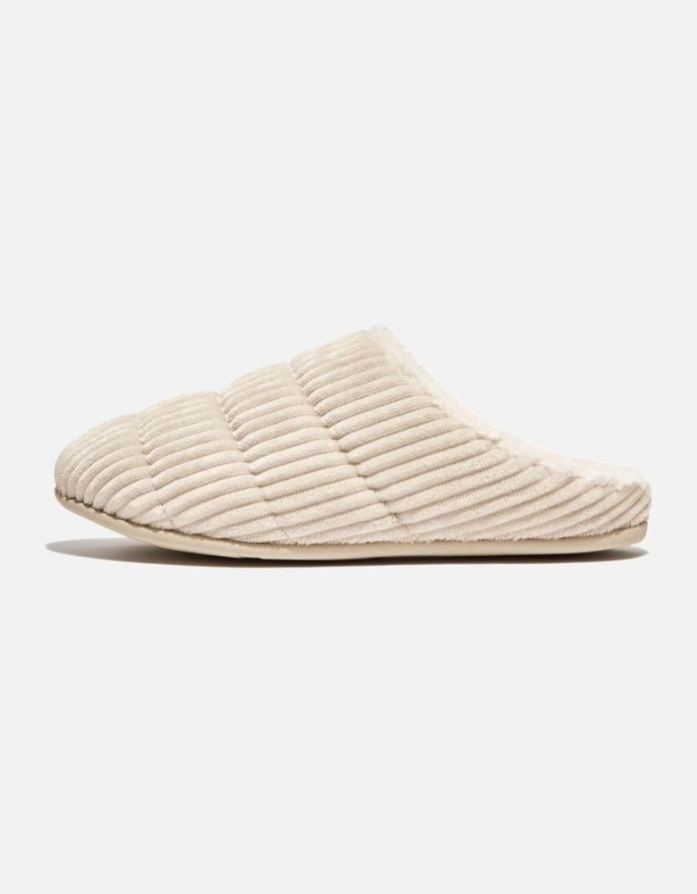 Womens Chrissie Fleece-Lined Corduroy Slippers