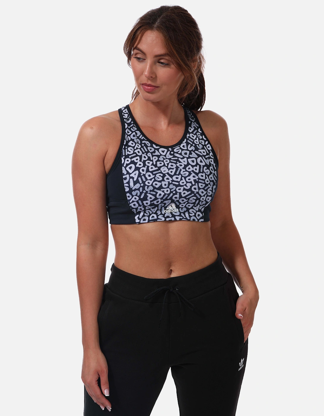 Womens FARM Rio AEROREADY Crop Top, 7 of 6