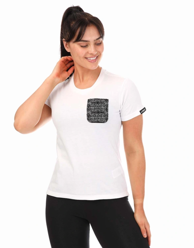 Womens Terrex Pocket Graphic T-Shirt