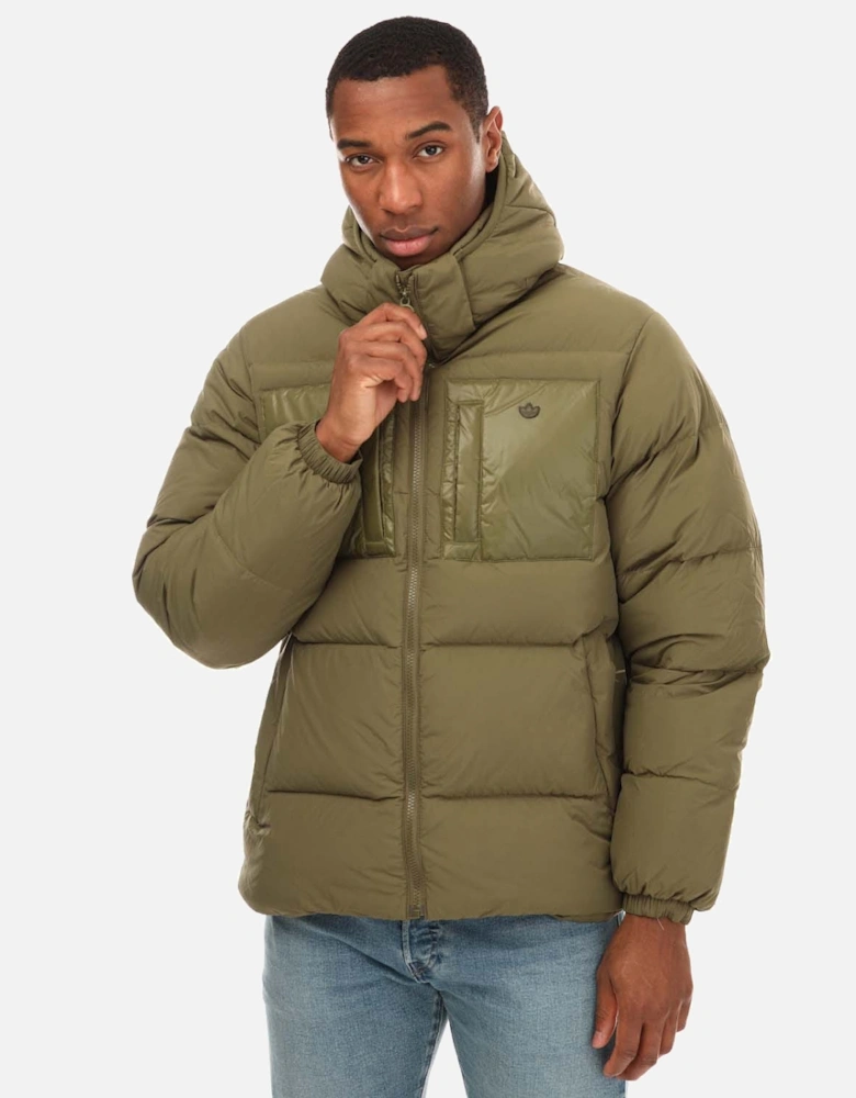 Mens Down Regen Hooded Puffer Jacket