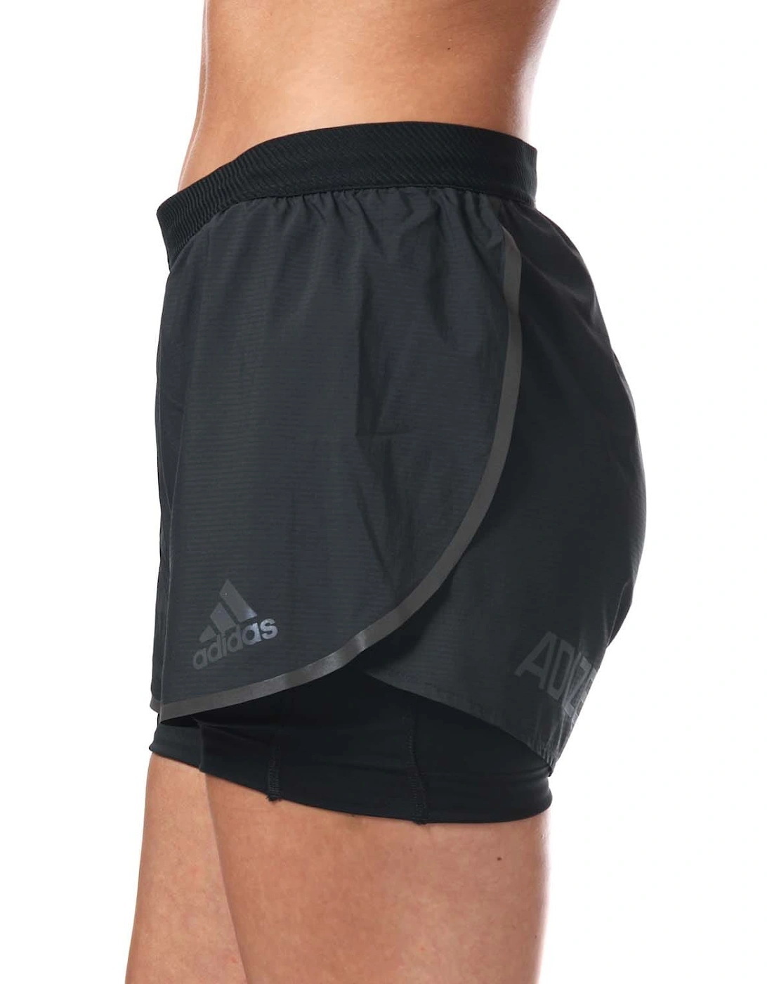 Womens Adizero Two-in-One Shorts