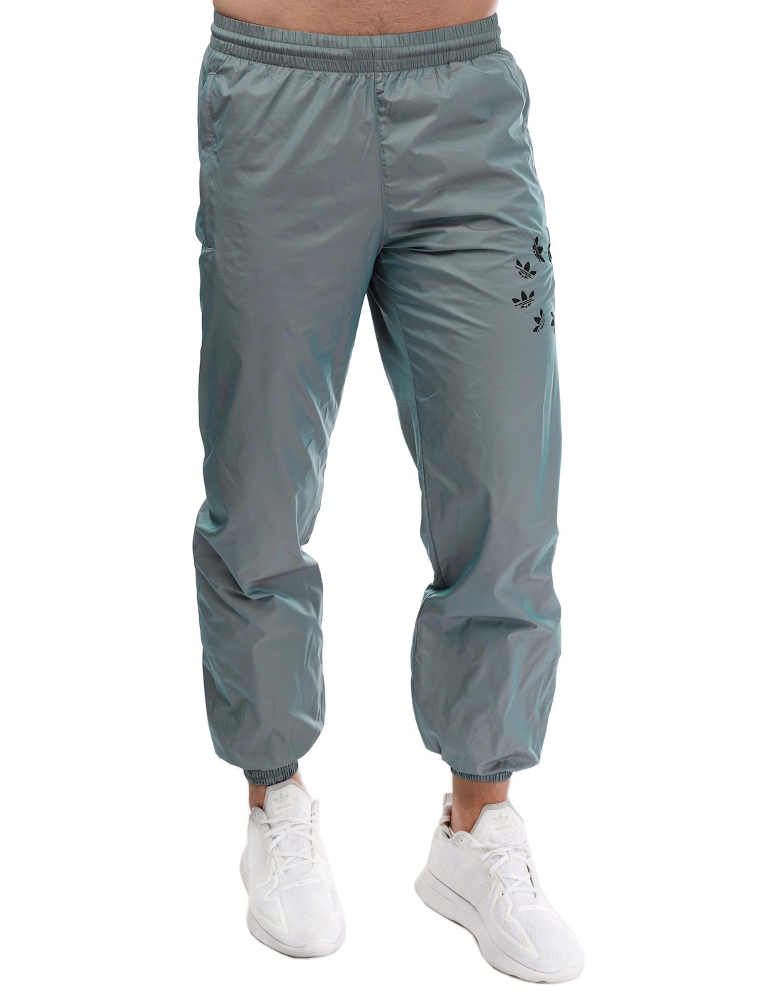 Mens Adicolor Shattered Trefoil Track Pants, 9 of 8