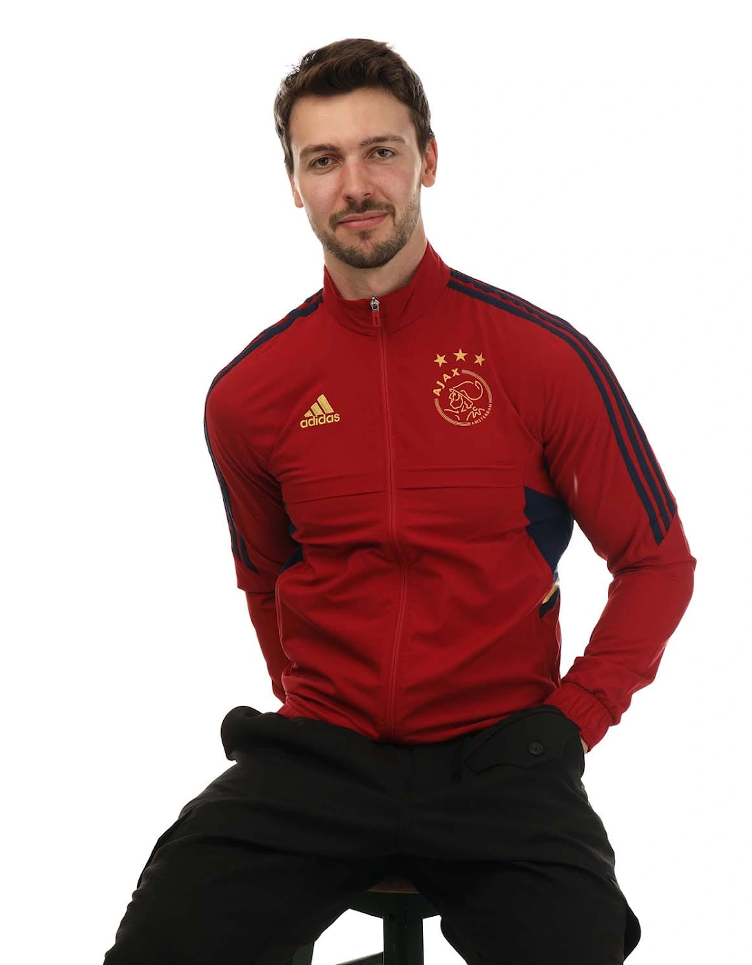 Mens Ajax Amsterdam 2022/23 Pre Match Jacket