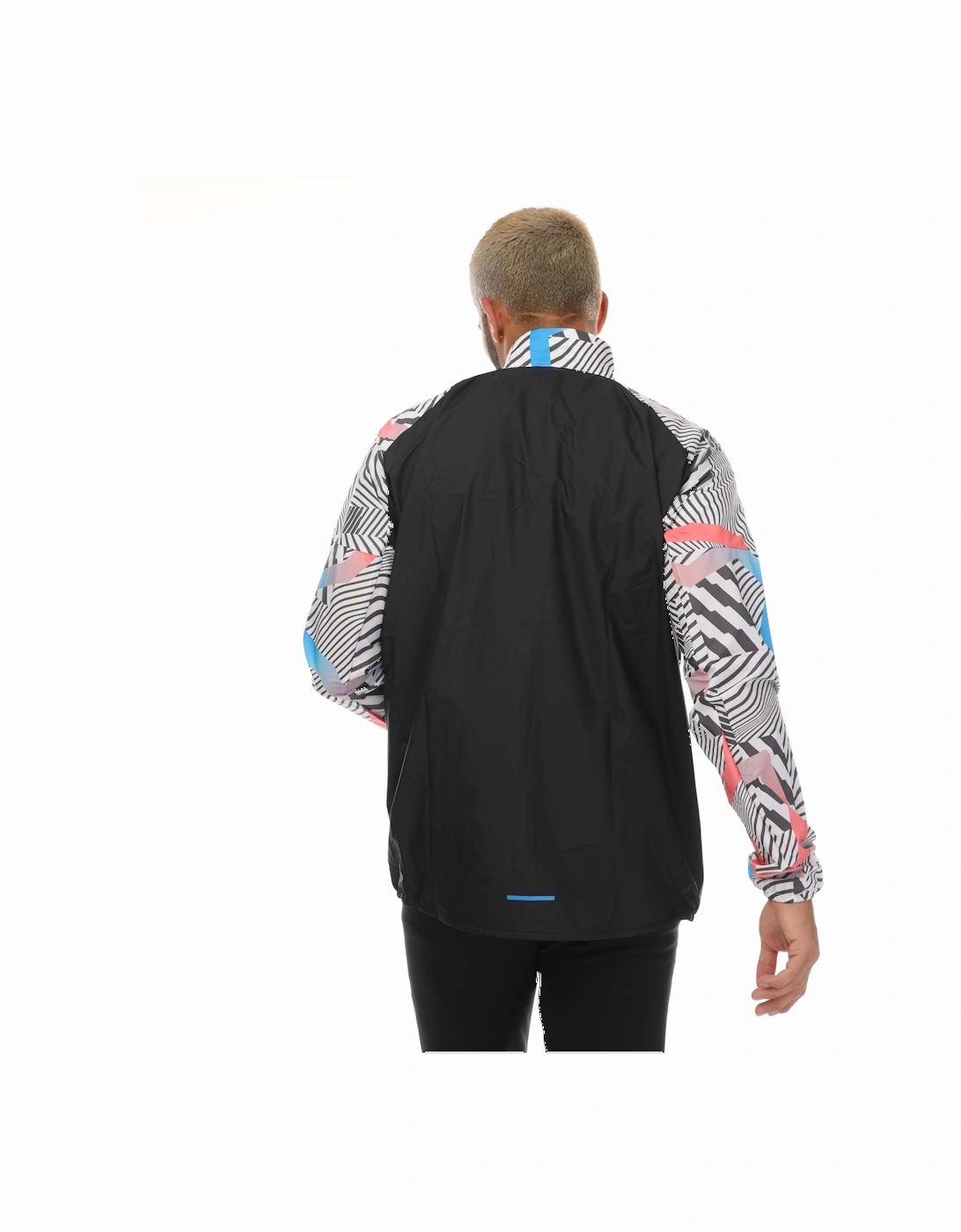 Mens Terrex Trail Running Printed Wind Jacket - Terrex Trail Running Printed Wind Jacket