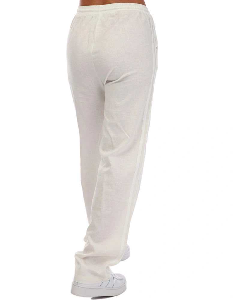 Womens Linen Tracksuit Pants