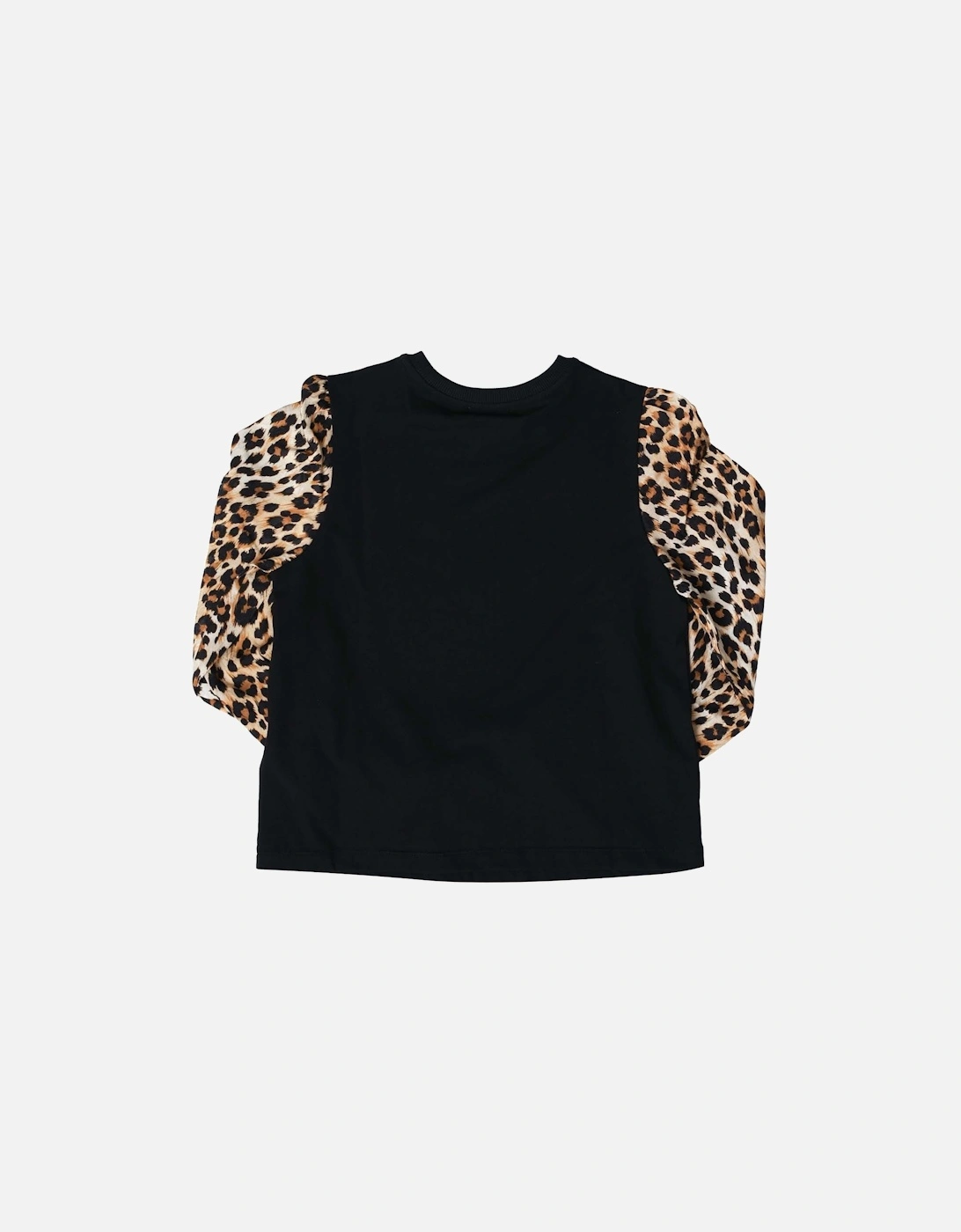 Girls Animalier Sleeve T-Shirt