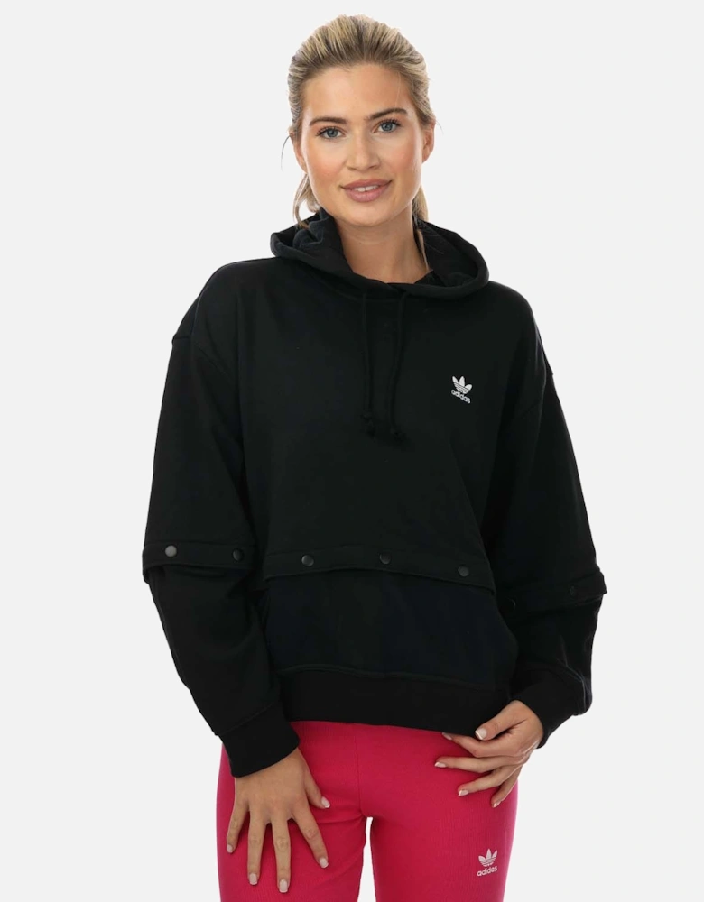 Womens Always Original Snap-Button Hoody