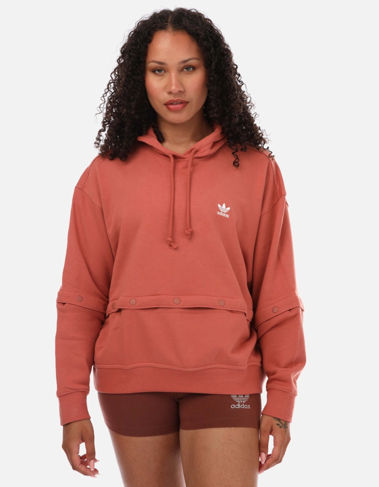 Womens Always Original Snap-Button Hoody