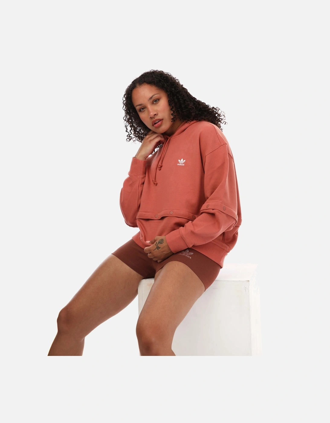 Womens Always Original Snap-Button Hoody