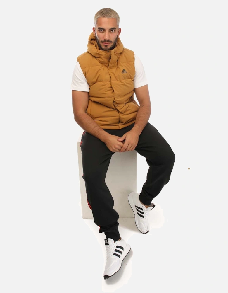 Mens Helionic Hooded Down Vest