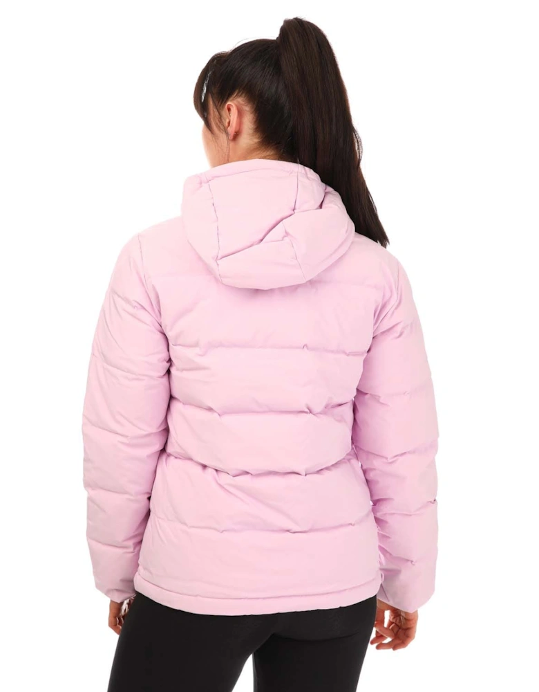 Womens Helionic Hooded Down Jacket