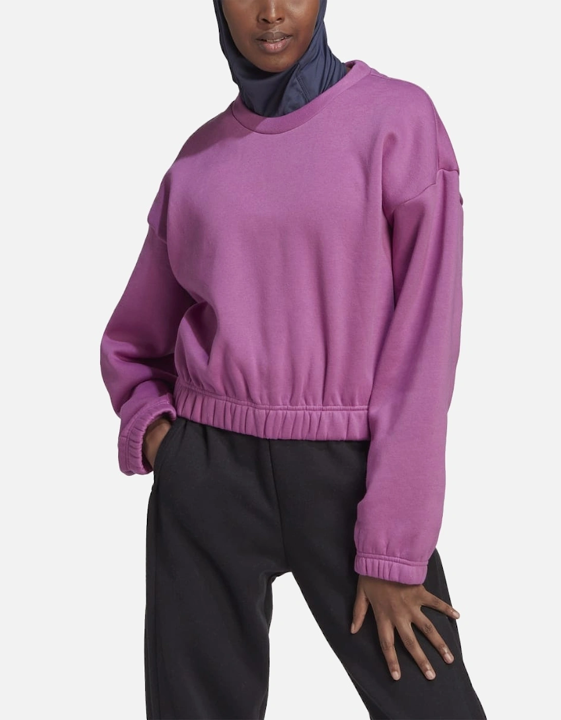 Womens Studio Lounge Loose Fit Sweatshirt