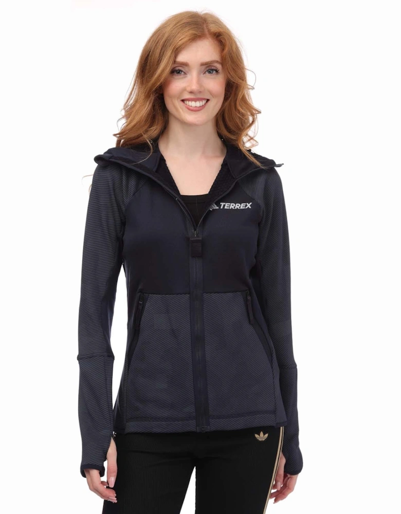 Womens Terrex Tech Fleece Hooded Jacket