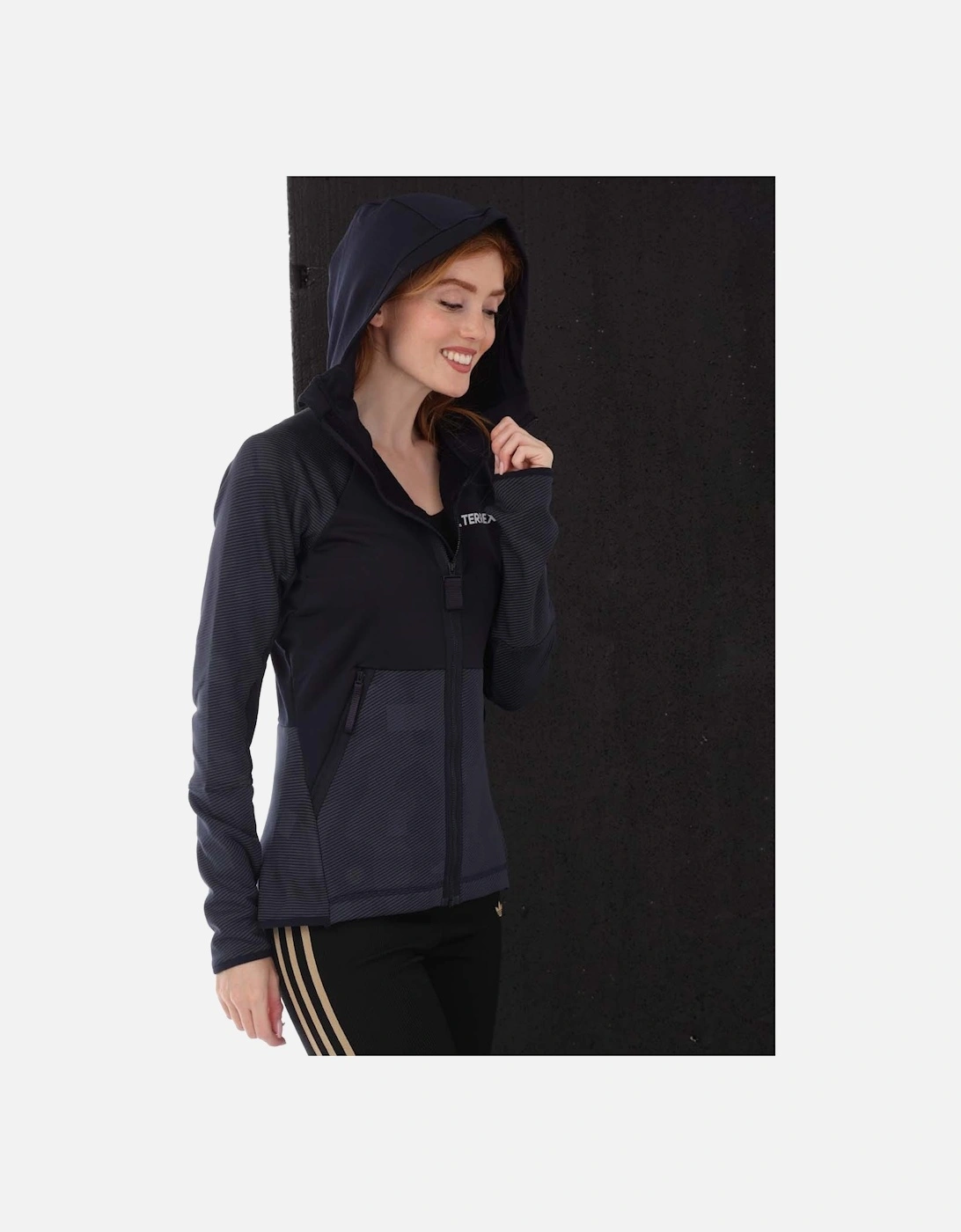 Womens Terrex Tech Fleece Hooded Jacket