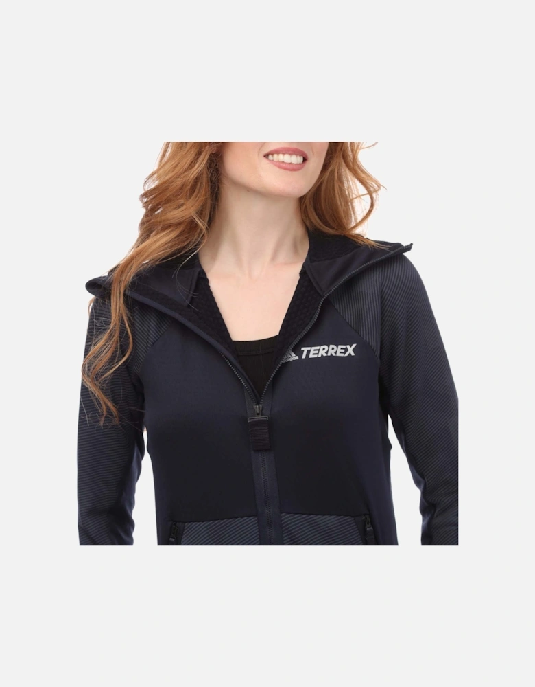 Womens Terrex Tech Fleece Hooded Jacket