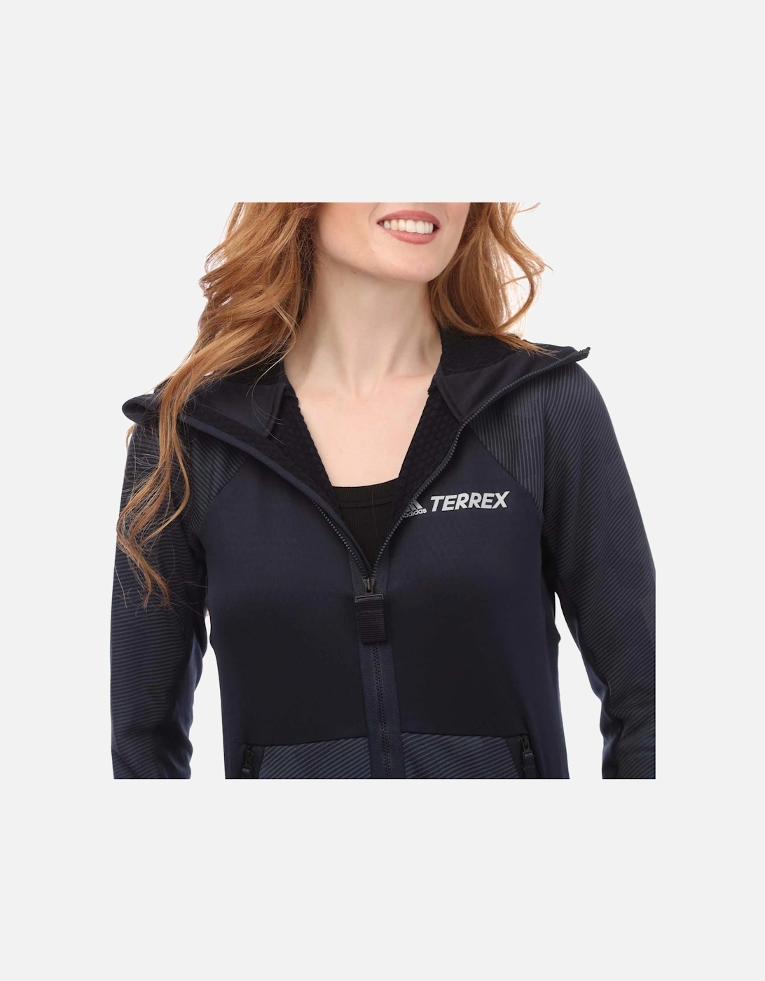 Womens Terrex Tech Fleece Hooded Jacket