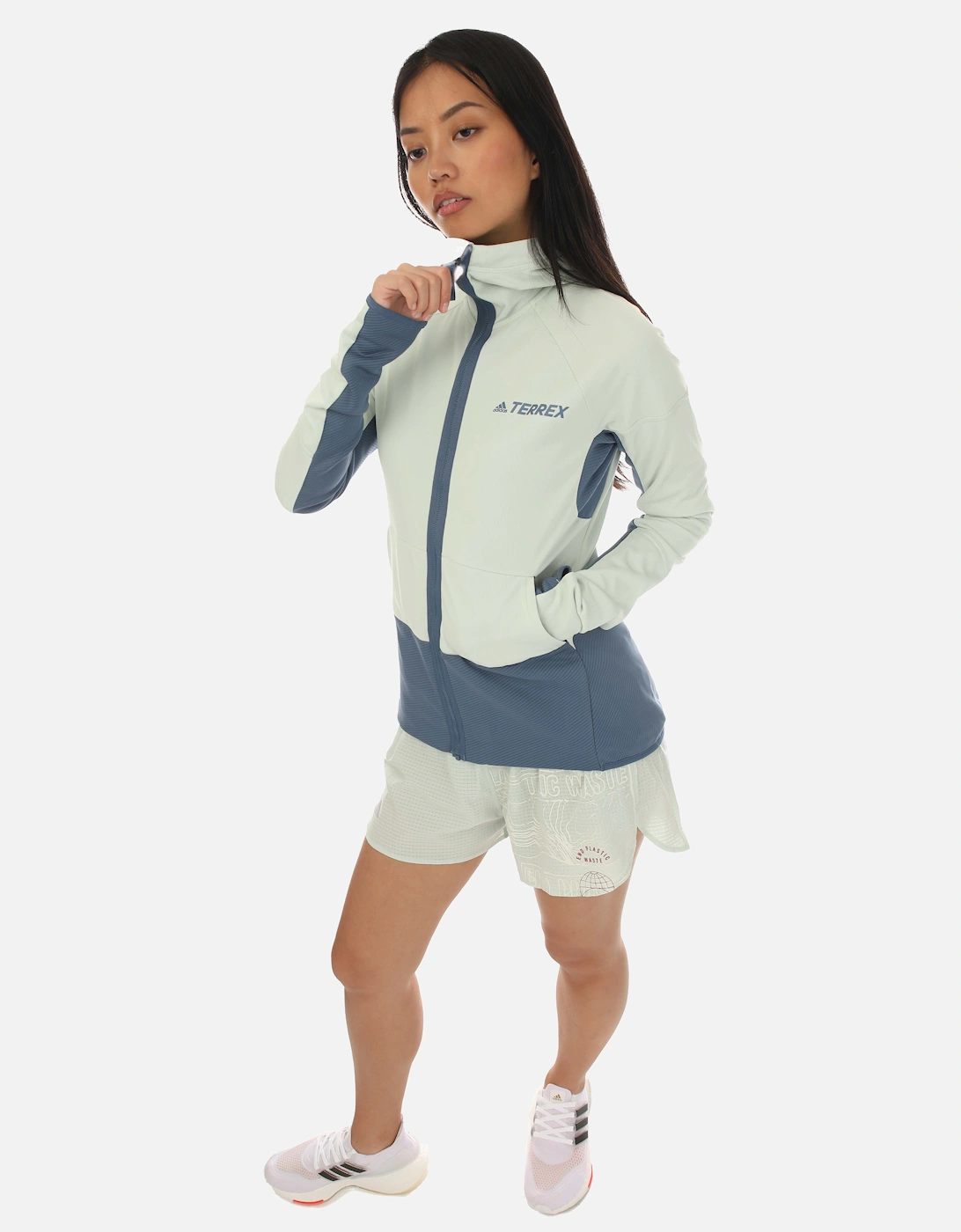 Womens Terrex Zupahike Hooded Fleece Jacket