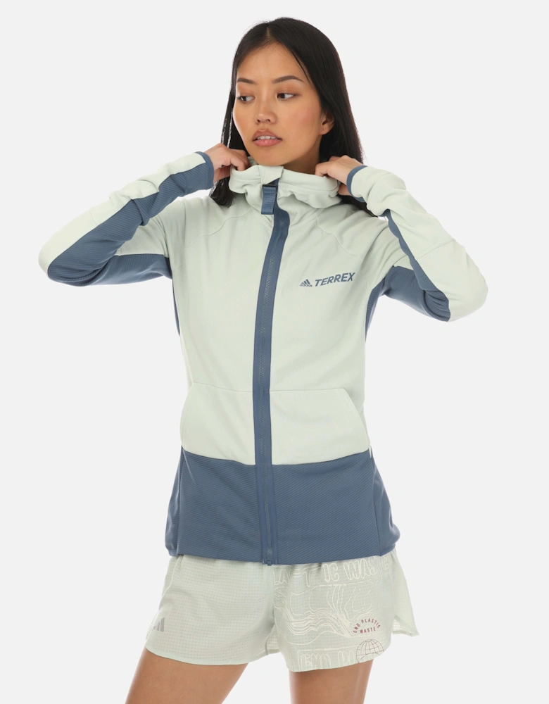 Womens Terrex Zupahike Hooded Fleece Jacket