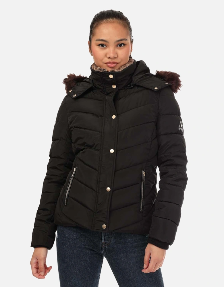 Womens Sheree Short Padded Parka Jacket