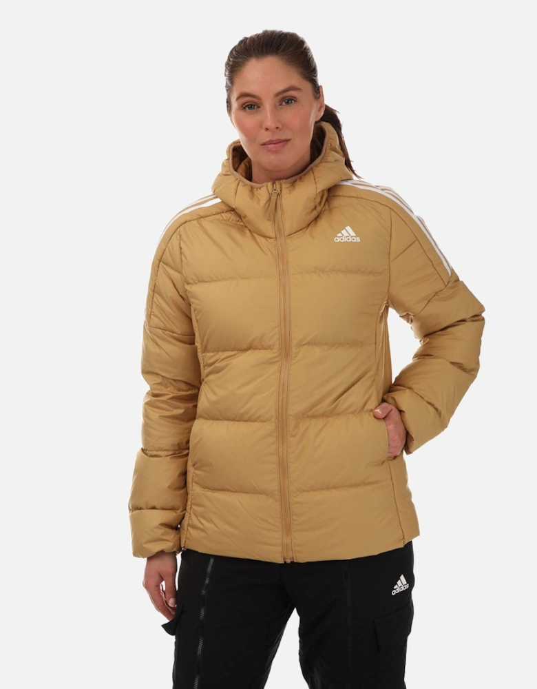 Womens Essentials Down Hooded Jacket