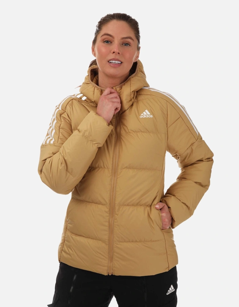 Womens Essentials Down Hooded Jacket