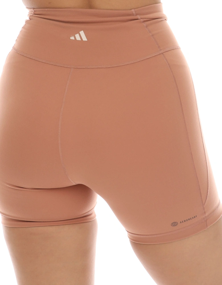 Womens Yoga Studio 5 Short Leggings