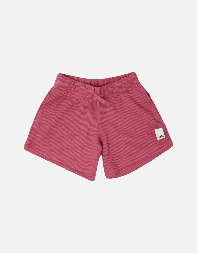 Lounge Waffle Knit Loose Shorts - Boys Lounge Waffle Knit Loose Shorts