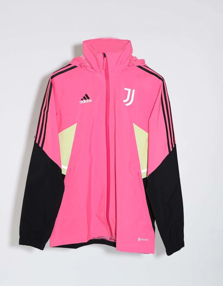 Mens Juventus 2022/23 Rain Jacket