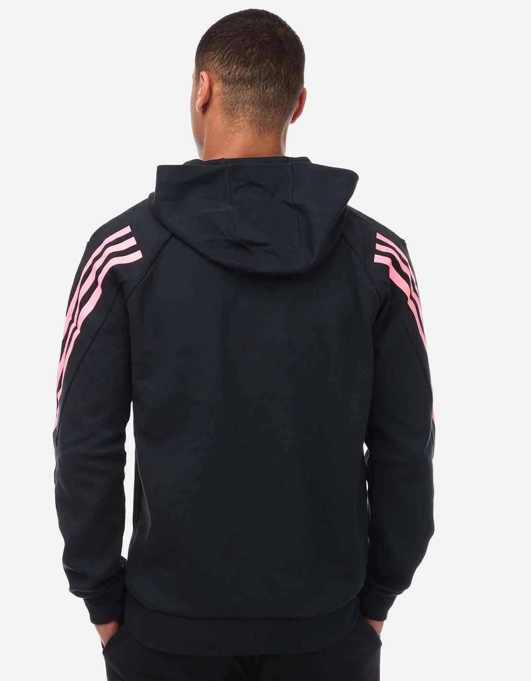 Mens Future Icons 3 Stripes Hoodie - Mens Future Icons 3-Stripes Hoody