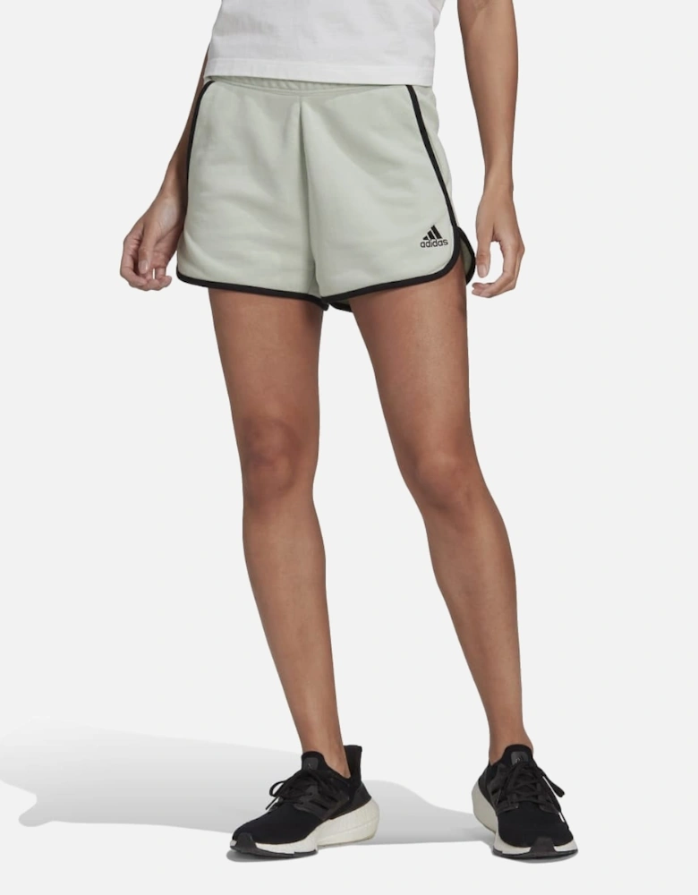 Womens French Terry High-Rise Shorts