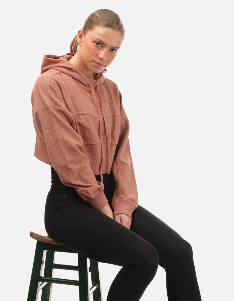 Womens Lounge Terry Loop Hoodie