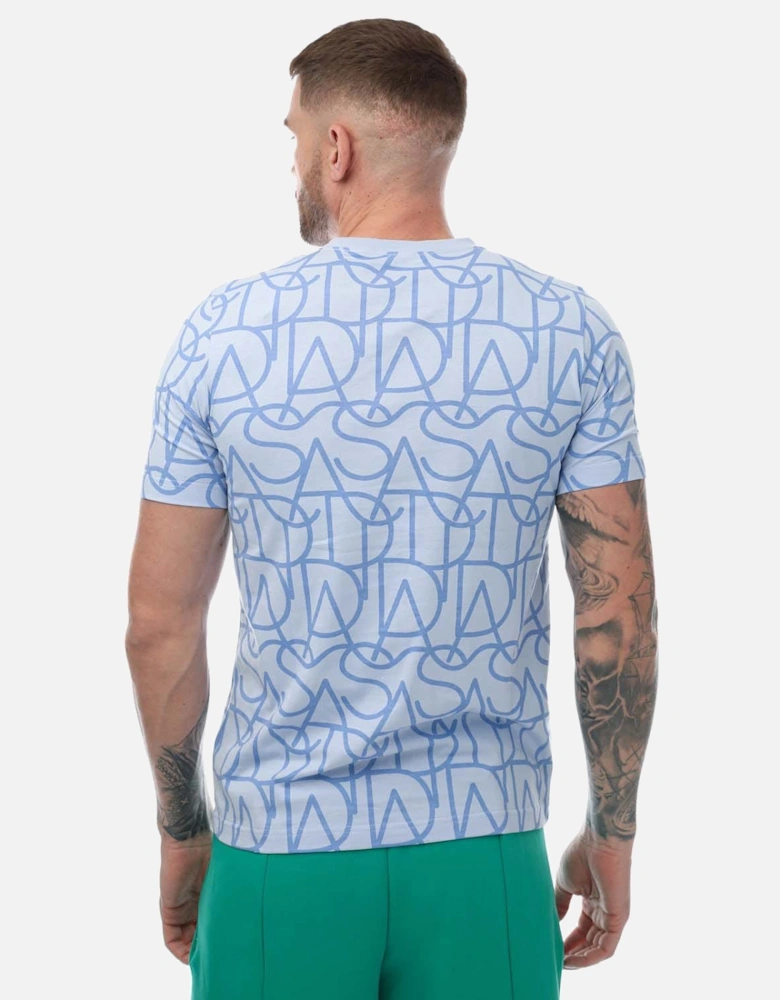 Mens Script Print T-Shirt