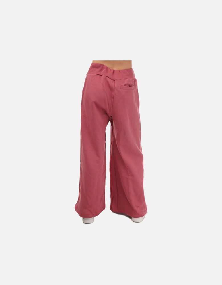 Womens Lounge Fleece Wide Joggers