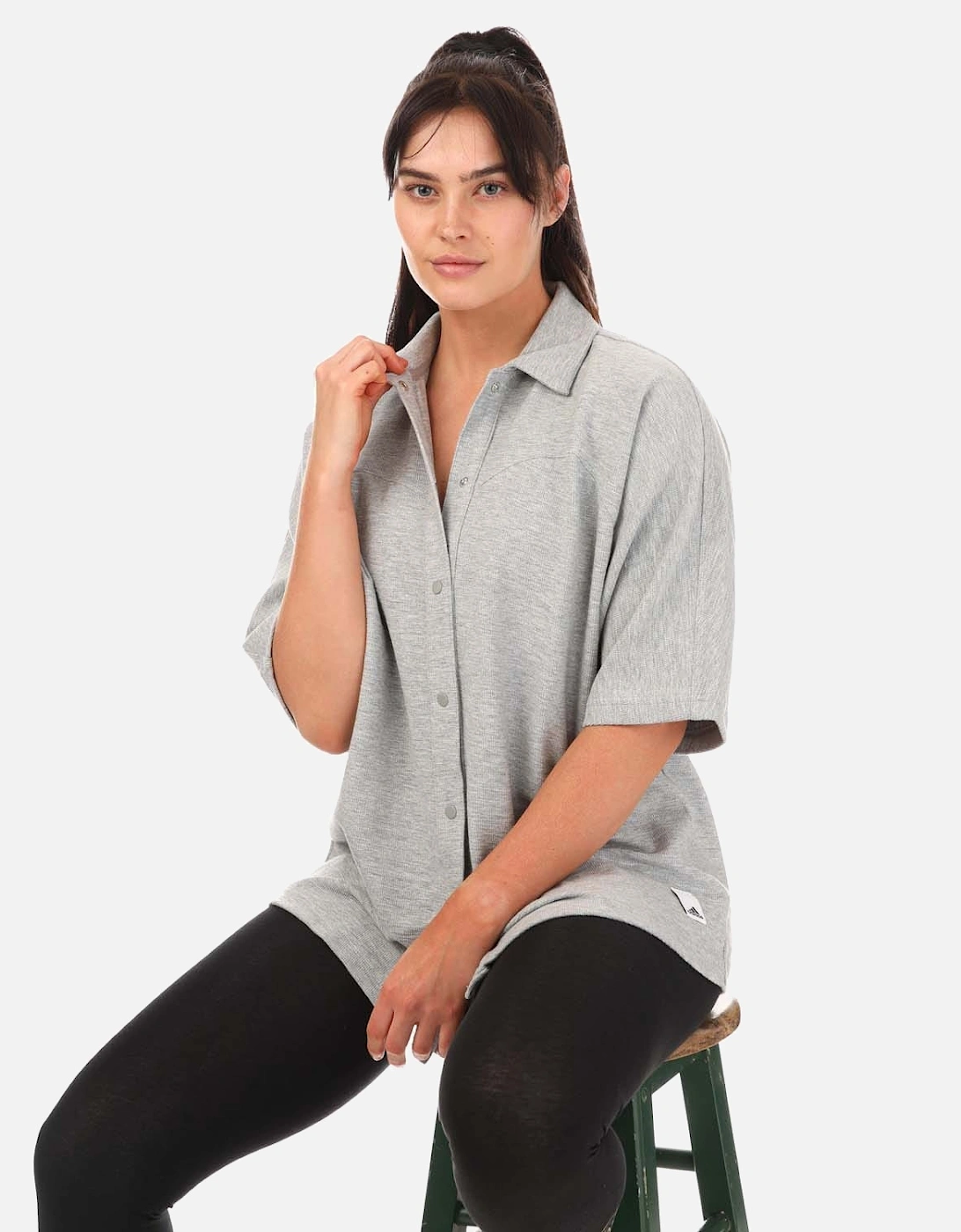 Womens Lounge Terry Loop Shirt