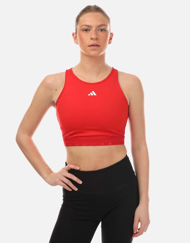 Womens Aeroready Hyperglam Crop Top