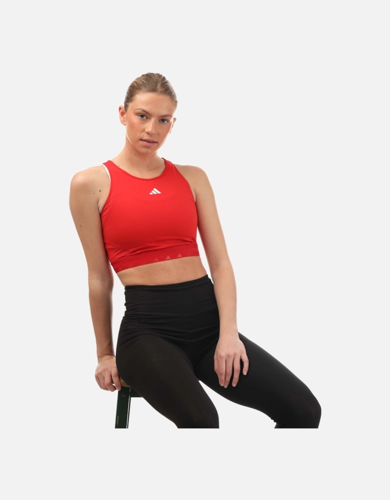 Womens Aeroready Hyperglam Crop Top