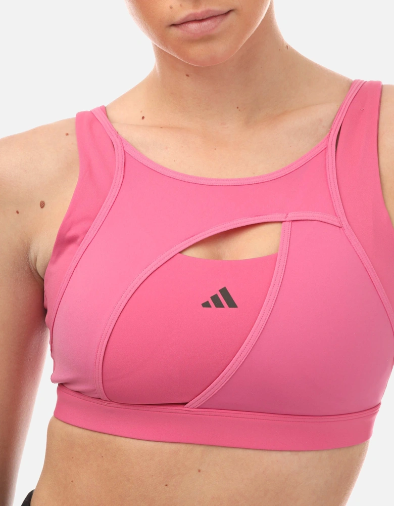 Womens Power Impact Luxe Medium Support Bra