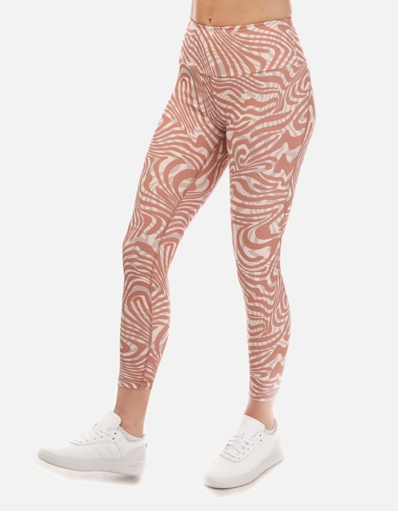 Womens Yoga Essentials Printed 7/8 Leggings