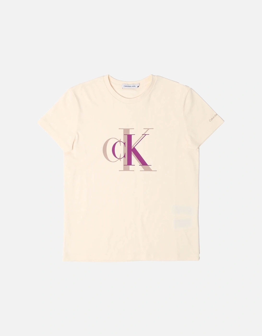 Juniors Girls Monogram T-Shirt