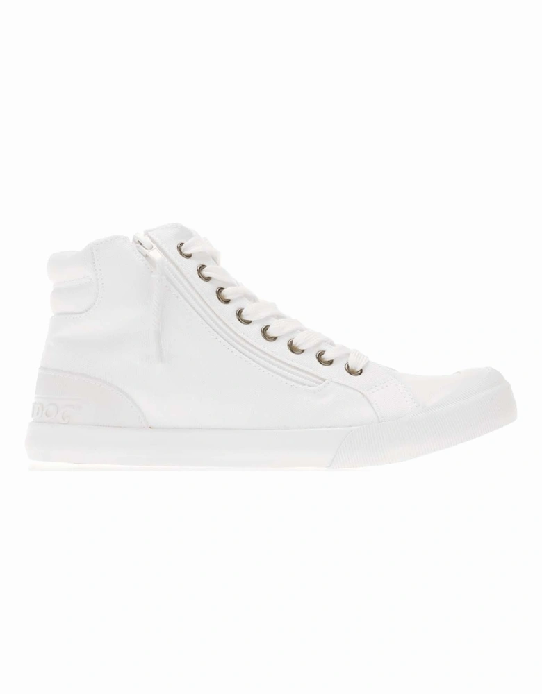 Womens Jazzin Hi Canvas Pumps