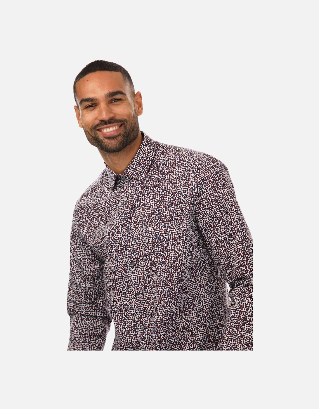 Mens Slim Stretch Shirt