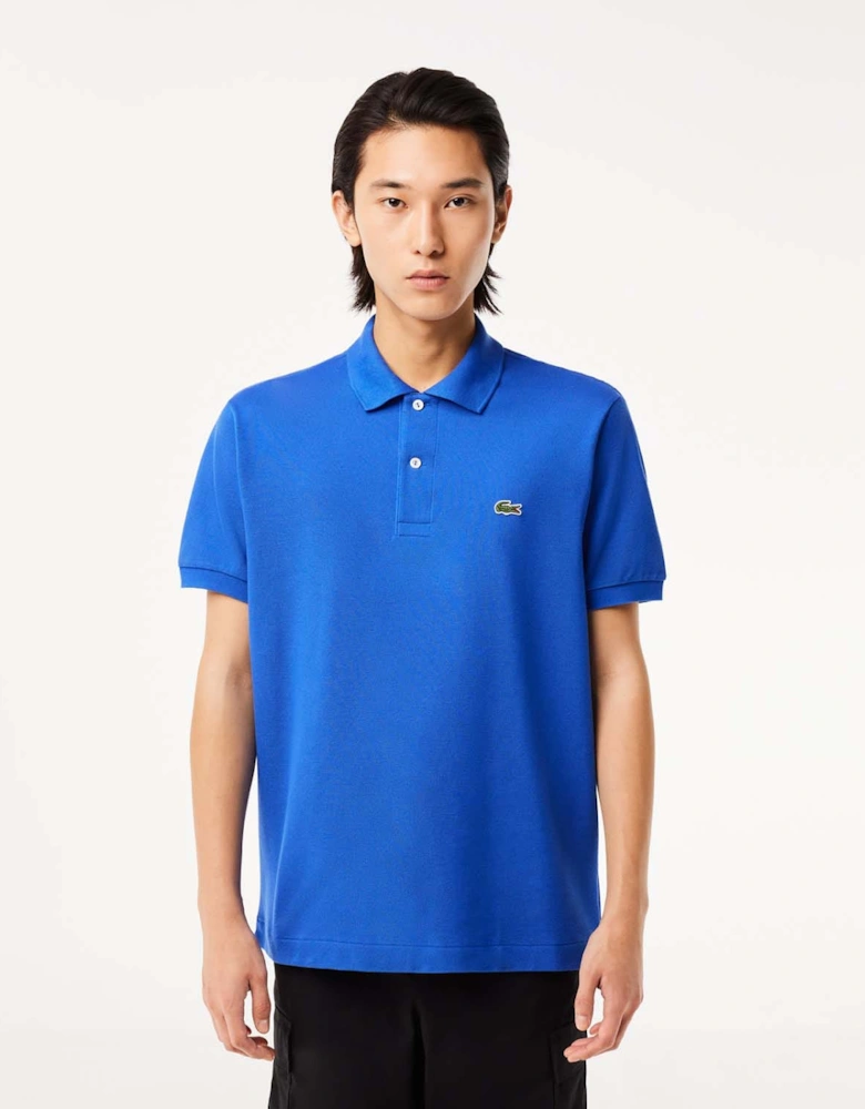 Petit Piqué Cotton Polo Shirt