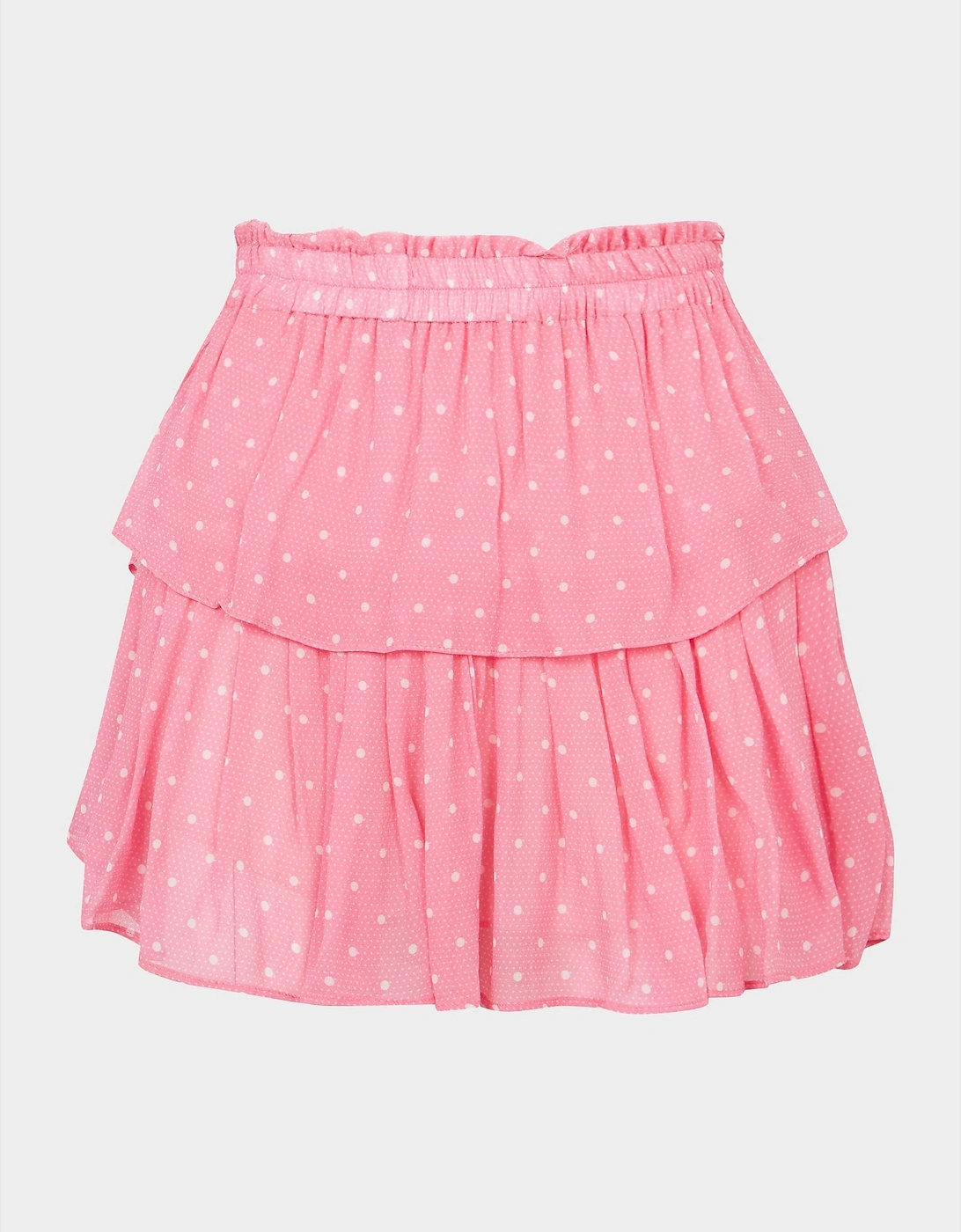 Womens Ruffle Mini Skirt