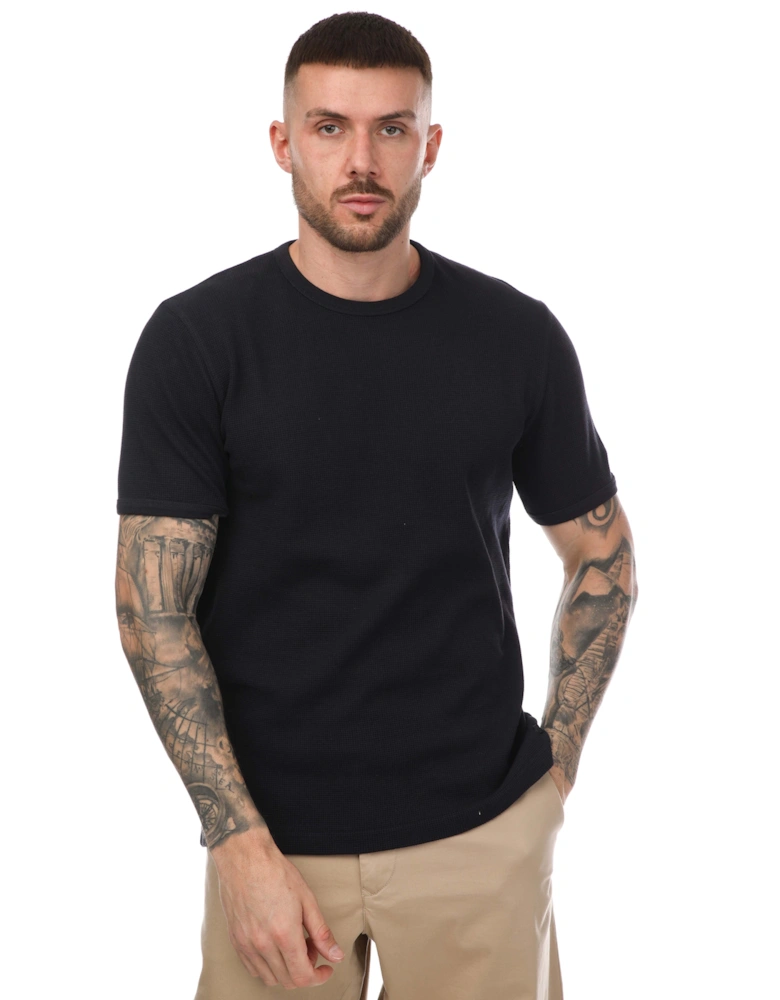 Woodmason Waffle Texture T-Shirt