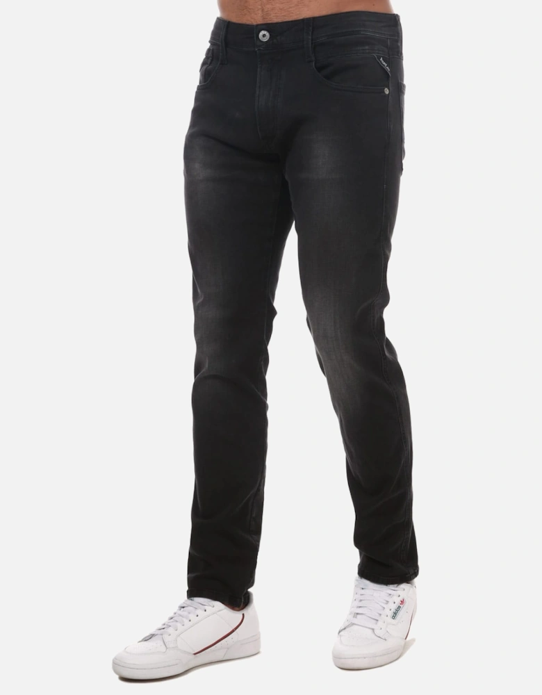 Mens Anbass Slim Fit Stretch Jeans