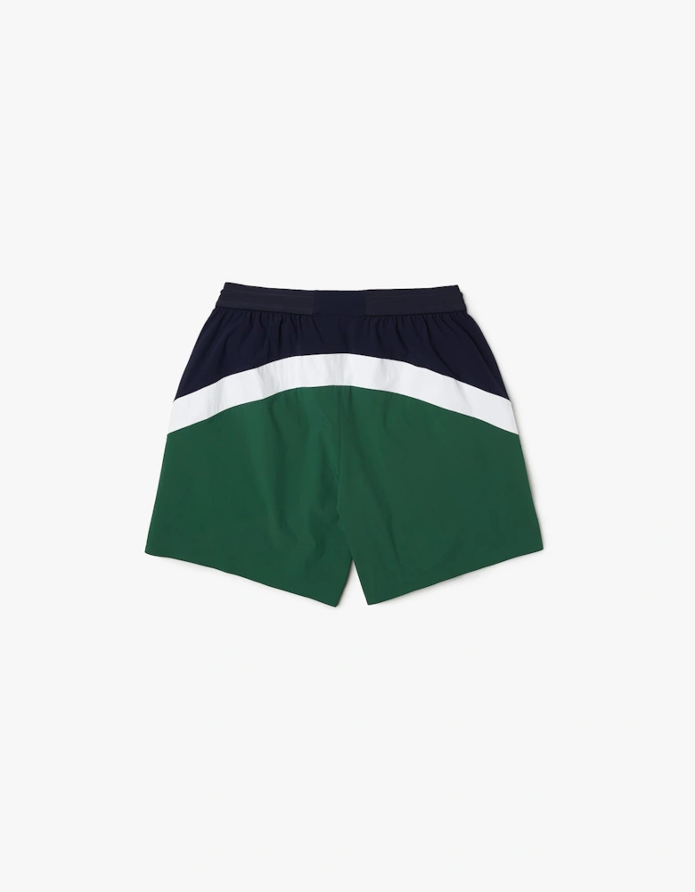 Recycled Polyamide Colourblock Swimming Trunks