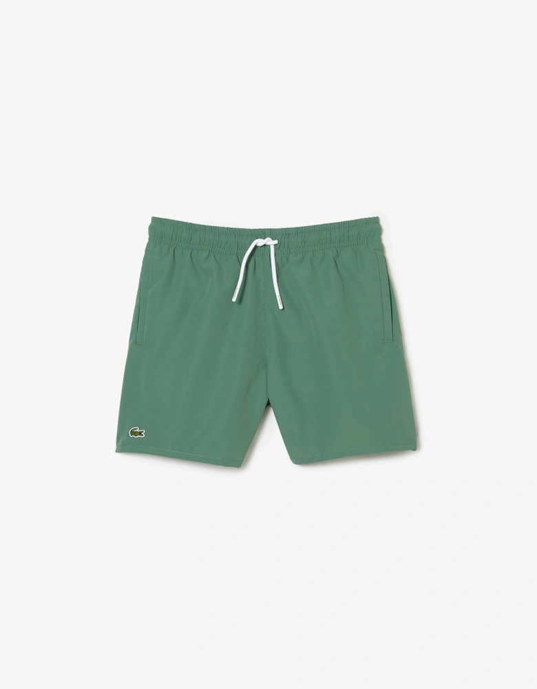 Boys Quick-Dry Solid Swim Shorts