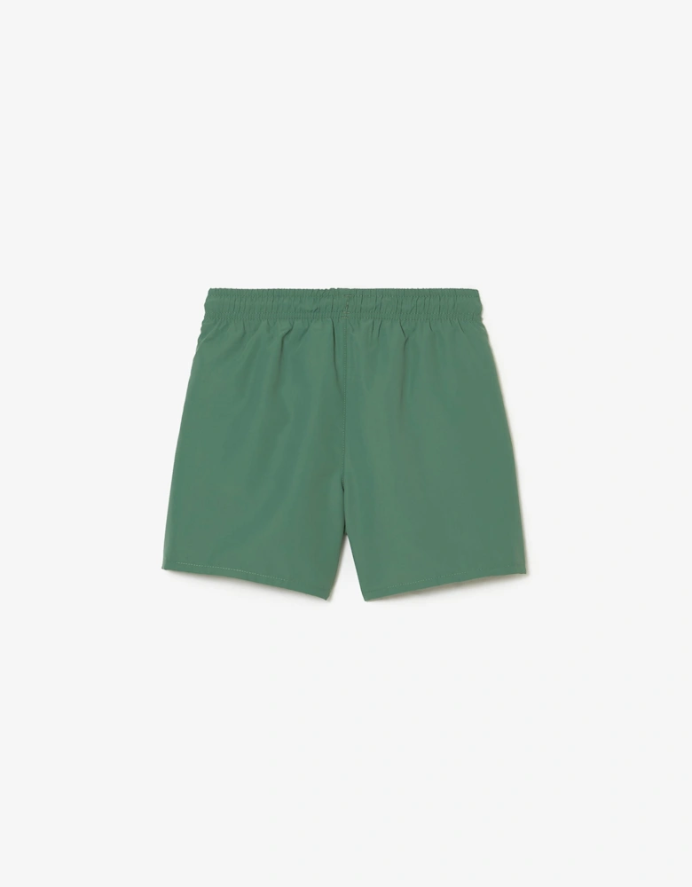 Boys Quick-Dry Solid Swim Shorts